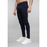 Life Style Butiken Ανδρικό Υφασμάτινο Παντελόνι LS11697 Navy 3