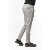 Life Style Butiken Ανδρικό Υφασμάτινο Παντελόνι Chinos LS1250 Γκρι 5