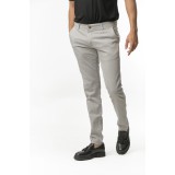 Life Style Butiken Ανδρικό Υφασμάτινο Παντελόνι Chinos LS1250 Γκρι 2