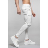 Life Style Butiken Ανδρικό Υφασμάτινο Chino Παντελόνι LS11697 Λευκό 9