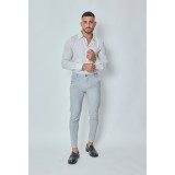 Life Style Butiken Ανδρικό Υφασμάτινο Παντελόνι LS11697 Γκρι 4