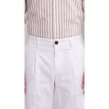 Life Style Butiken Ανδρικό Υφασμάτινο Chino Παντελόνι με πιέτες  LS1126708194000 WHITE 7