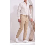 Life Style Butiken Ανδρικό Υφασμάτινο Chino Παντελόνι με πιέτες  LS1126708194004 BEIGE 9