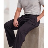Life Style Butiken Ανδρικό Oversize Παντελόνi με πιέτες και λάστιχο με κορδόνια στη μέση LS12023 Black 4