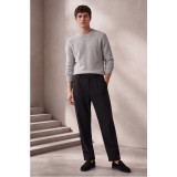 Life Style Butiken Ανδρικό Παντελόνι Smart Casual με Λάστιχο στη Μέση LS12693 Black 6