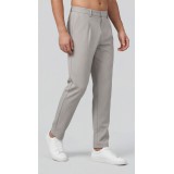 Life Style Butiken Ανδρικό Υφασμάτινο Παντελόνι με πιέτες LS14694-1 Γκρι 1