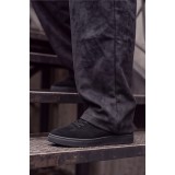 Life Style Butiken Ανδρικό Παντελόνι Baggy με Ελαστική Μέση & Βελούδινη Υφή LS15716 ΜΑΥΡΟ 8