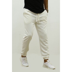 Life Style Butiken Ανδρική φόρμα oversize LS14829 Λευκό