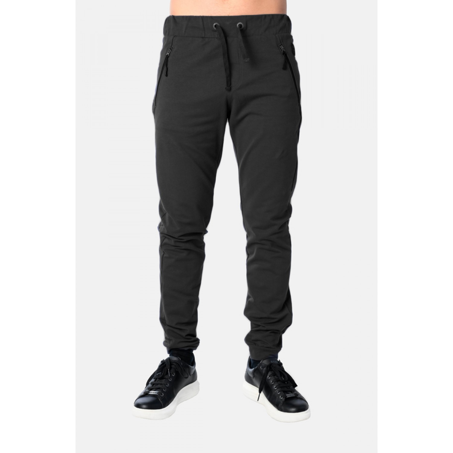 Life Style Butiken Ανδρική Φόρμα με λάστιχο στον αστράγαλο LS12531303 Black