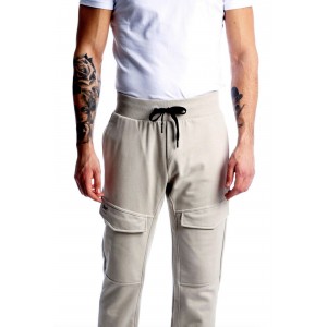 Paco & Co Ανδρική φόρμα παντελόνι cargo 2288615 Μπεζ