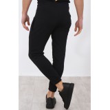 Ανδρική φόρμα ίσια με αλυσίδα Attitude 87031 Μαύρο 3