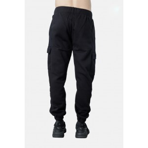 Life Style Butiken Ανδρική Φόρμα Cargo με λάστιχο LS12481311 Black