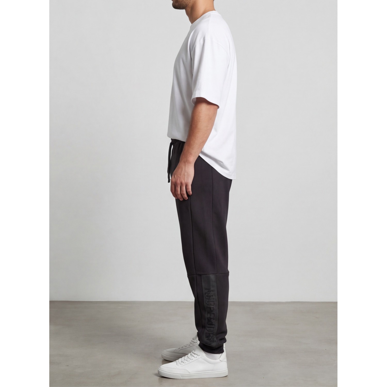 Life Style Butiken Ανδρική Φόρμα με λάστιχο στον αστράγαλο LS12631302 Black