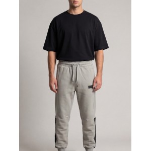 Life Style Butiken Ανδρική Φόρμα με λάστιχο στον αστράγαλο LS12631302 Γκρι