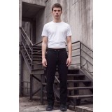 Life Style Butiken Ανδρικό Παντελόνι Φόρμας Slim Fit με Εσωτερικό Φλις LS122481852 Μαύρο 4