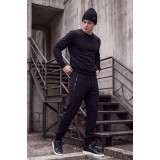 Life Style Butiken Ανδρική Φόρμα με λάστιχο στον αστράγαλο LS212681312 Black 2