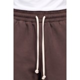 Life Style Butiken Ανδρική Baggy Φόρμα Oversized με Εσωτερική Επένδυση Fleece LS13467 BROWN 7