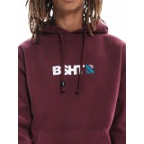 BASEHIT 222.BM20.04  ΑΝΔΡΙΚΟ ΦΟΥΤΕΡ ΜΕ ΚΟΥΚΟΥΛΑ ΚΑΙ ΤΥΠΩΜΑ BSHT 6