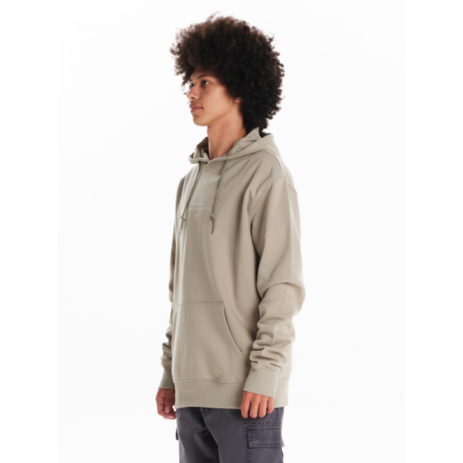 EMERSON ΑΝΔΡΙΚΟ ΦΟΥΤΕΡ ΜΕ ΚΟΥΚΟΥΛΑ 242.EM20.13 SMOKE GREEN