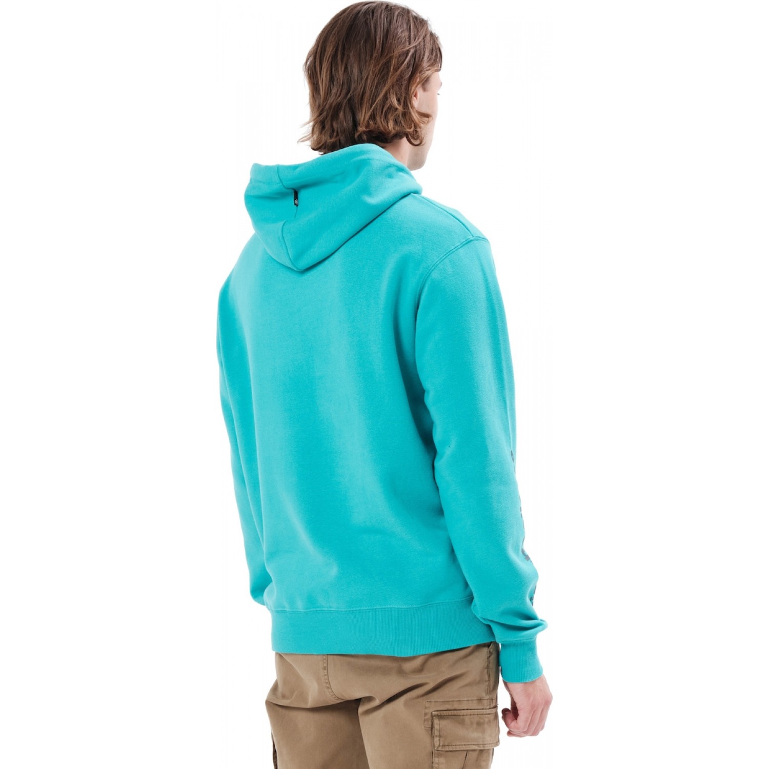 Basehit 212.BM20.02 Ανδρικό Φούτερ με Κουκούλα και Τσέπες Τιρκουάζ