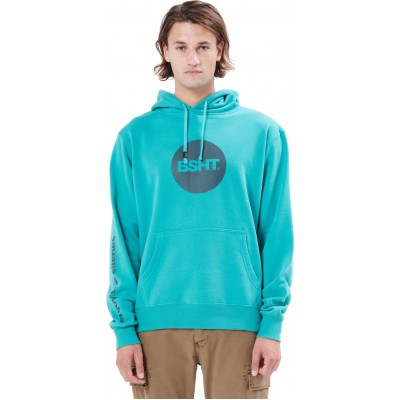 Basehit 212.BM20.02 Ανδρικό Φούτερ με Κουκούλα και Τσέπες Τιρκουάζ