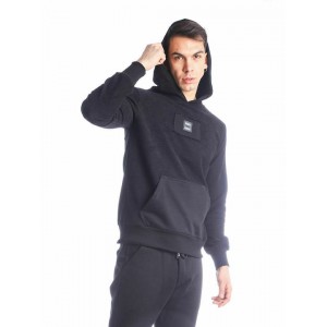 PACO & CO ΑΝΔΡΙΚΗ ΦΟΥΤΕΡ ΜΠΛΟΥΖΑ ΜΑΚΡΥΜΑΝΙΚΗ 2288862 BLACK