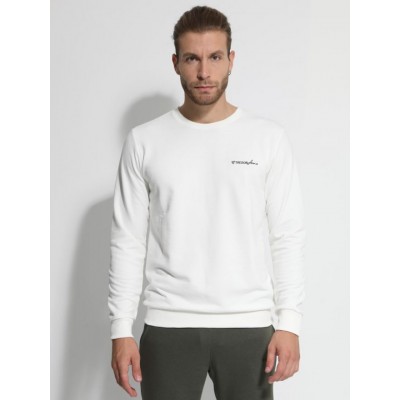 Ανδρική μακρυμάνικη μπλούζα Tresor 33-205068 Λευκό