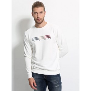 Ανδρική μπλούζα σε 100% βαμβακερό ύφασμα Tresor 205069 ΕΚΡΟΥ