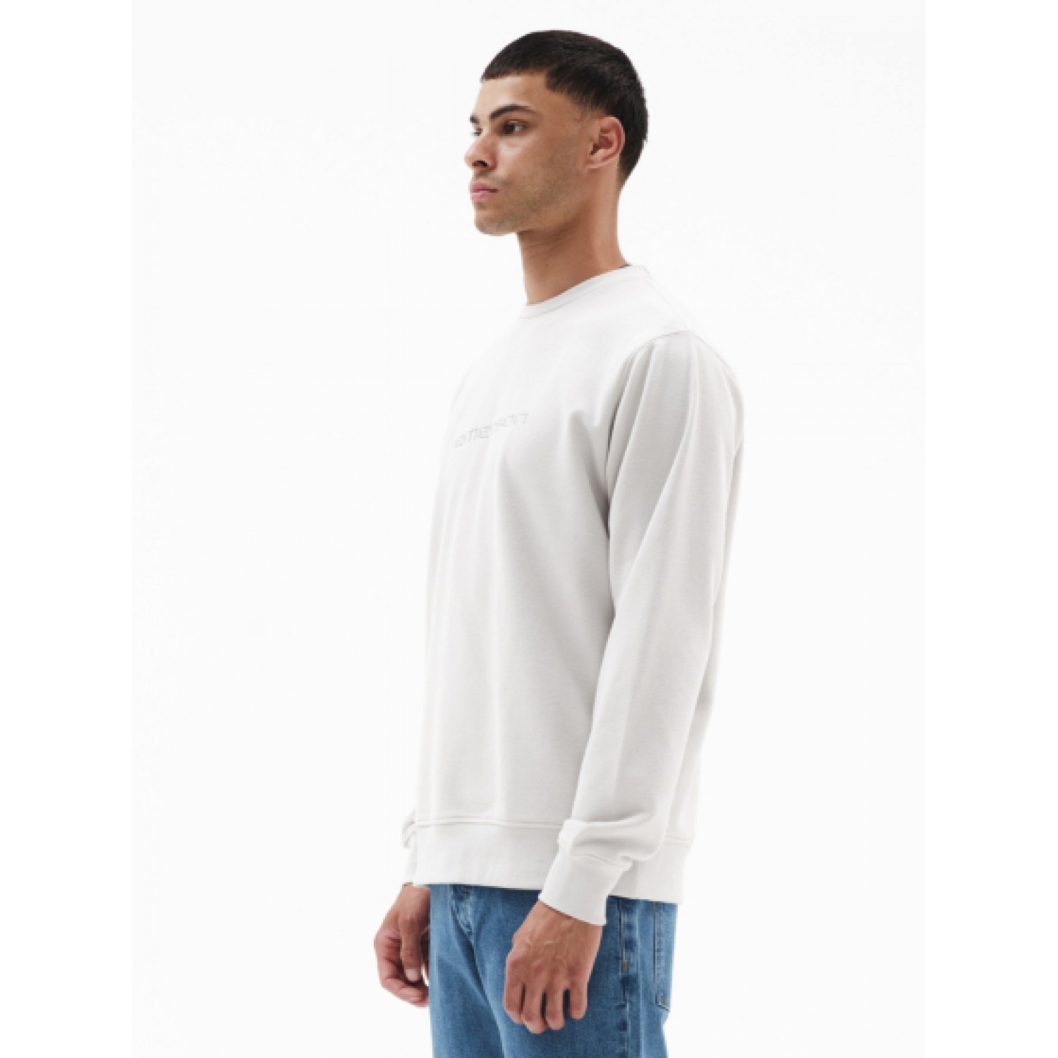 EMERSON Ανδρικό Φούτερ με Στρόγγυλη Λαιμόκοψη 232.EM20.10 Ice