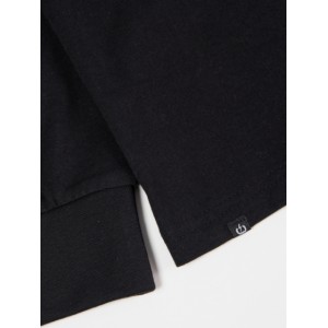 EMERSON Ανδρική Μπλούζα με Στρόγγυλη Λαιμόκοψη 232.EM31.02 Black Κανονική Εφαρμογή