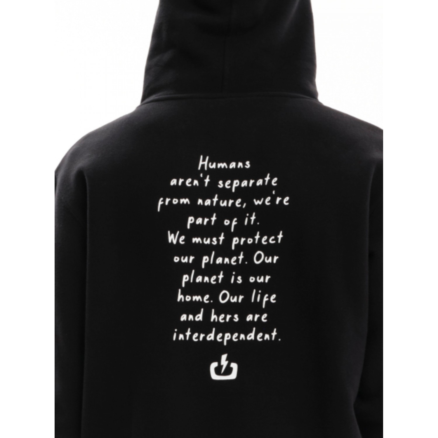 EMERSON Ανδρικό Φούτερ με Κουκούλα 232.EM20.11 Black Κανονική Εφαρμογή 