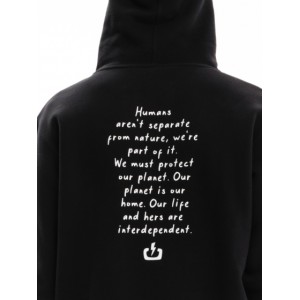 EMERSON Ανδρικό Φούτερ με Κουκούλα 232.EM20.11 Black Κανονική Εφαρμογή 