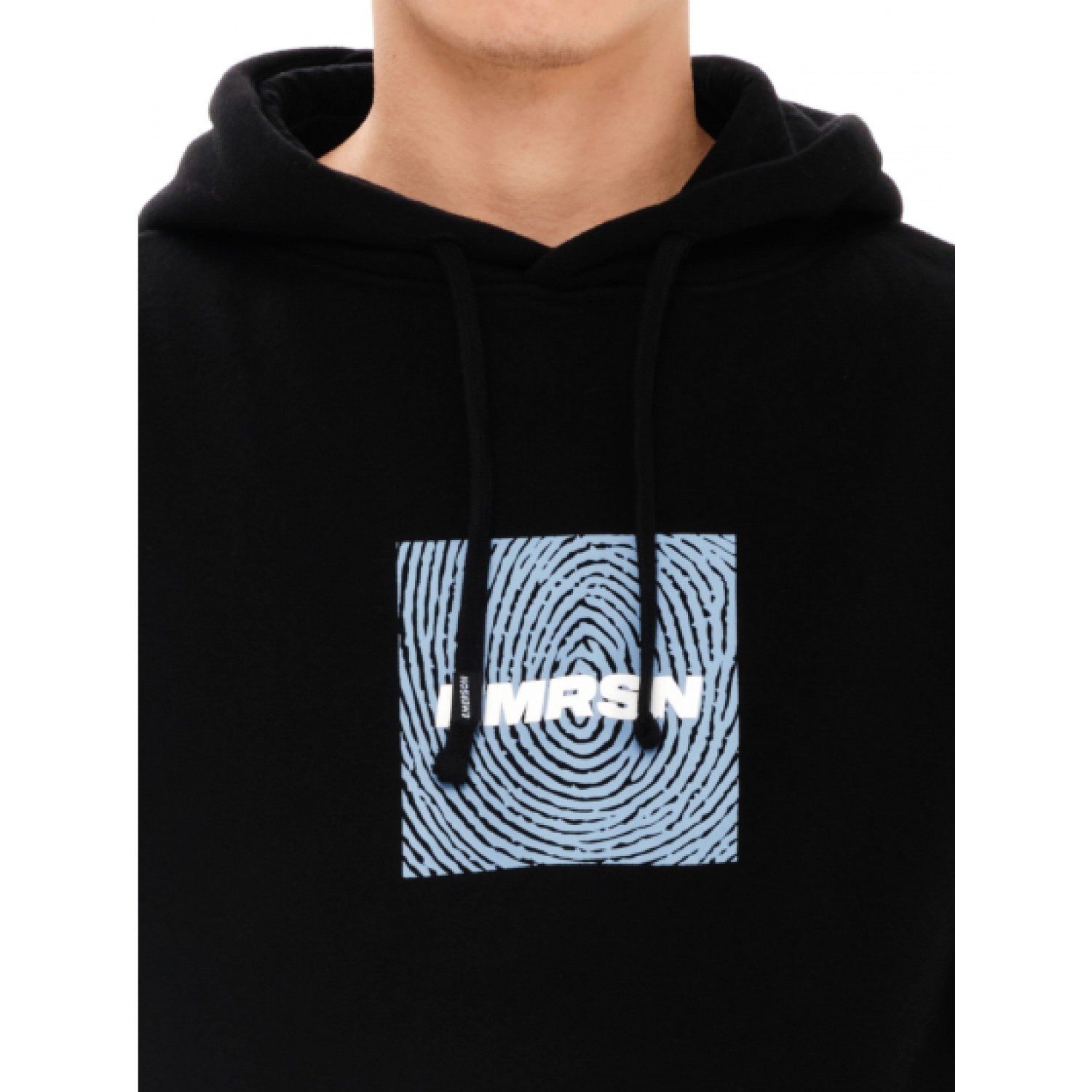 EMERSON Ανδρικό Φούτερ με Κουκούλα 232.EM20.06 Black