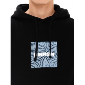 EMERSON Ανδρικό Φούτερ με Κουκούλα 232.EM20.06 Black