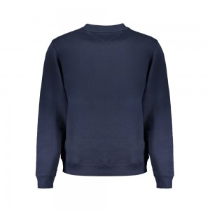 TOMMY HILFIGER Ανδρική Μακρυμάνικη Μπλούζα Φούτερ Κανονική Εφαρμογή DM0DM20496_BLC1G Navy