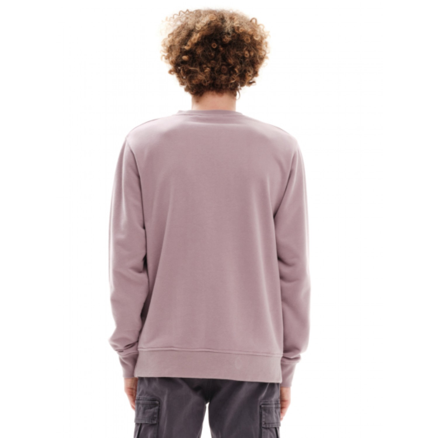 EMERSON Ανδρικό Φούτερ με Στρόγγυλη Λαιμόκοψη 232.EM20.10 Dusty Mauve