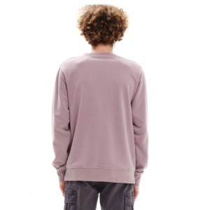 EMERSON Ανδρικό Φούτερ με Στρόγγυλη Λαιμόκοψη 232.EM20.10 Dusty Mauve