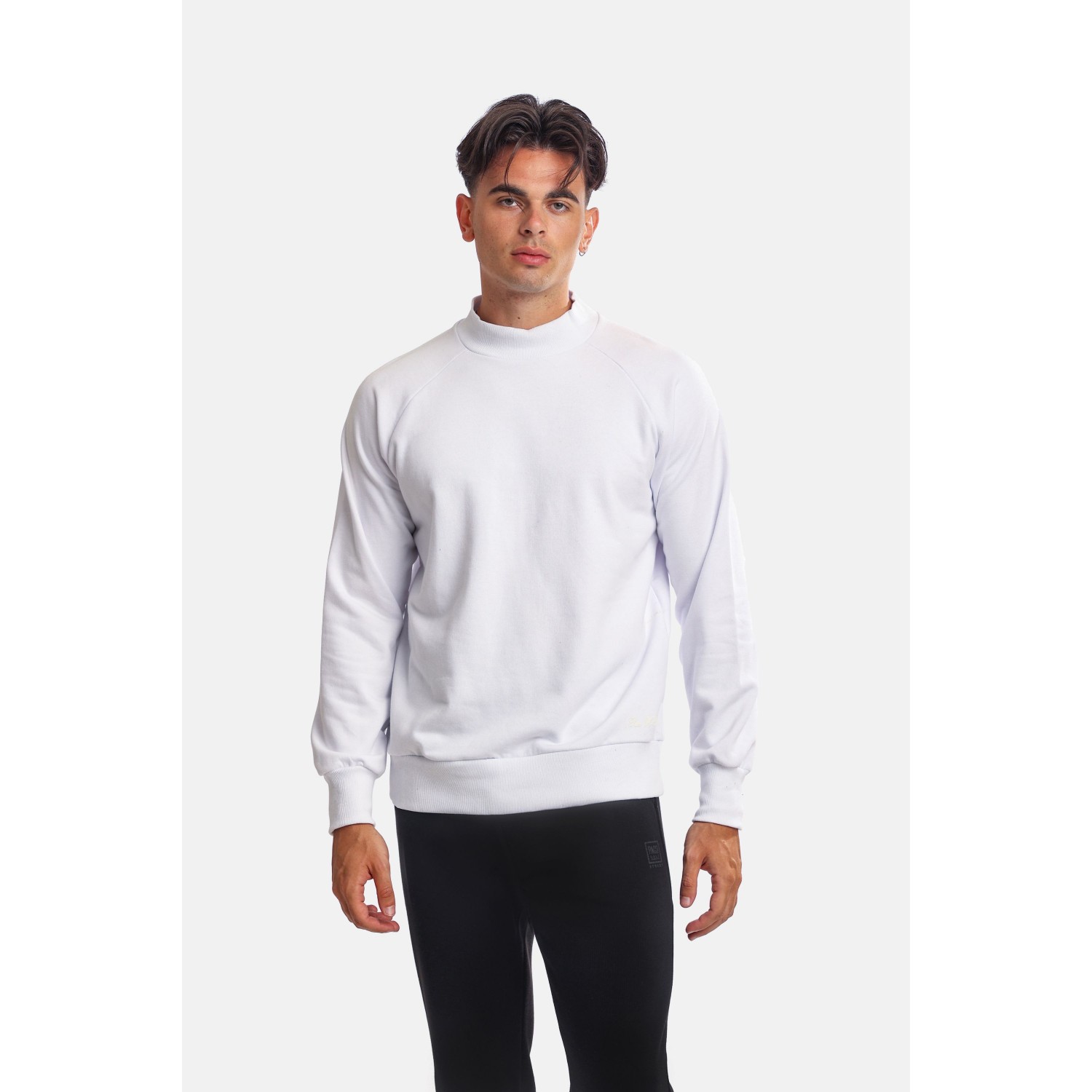 Paco & Co 2381044 Ανδρικό Φούτερ Με Λουπέτο Λευκό