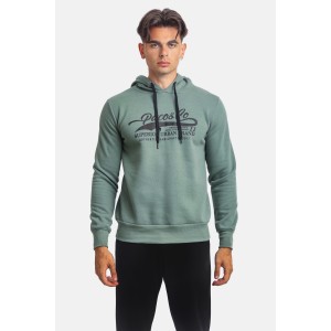 Paco & Co 2381071 Μέντα Ανδρικό Φούτερ με Κουκούλα