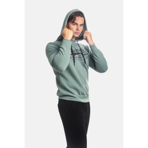 Paco & Co 2381071 Μέντα Ανδρικό Φούτερ με Κουκούλα