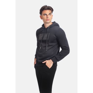 Paco & Co 2381072 Black Ανδρικό Φούτερ με Κουκούλα