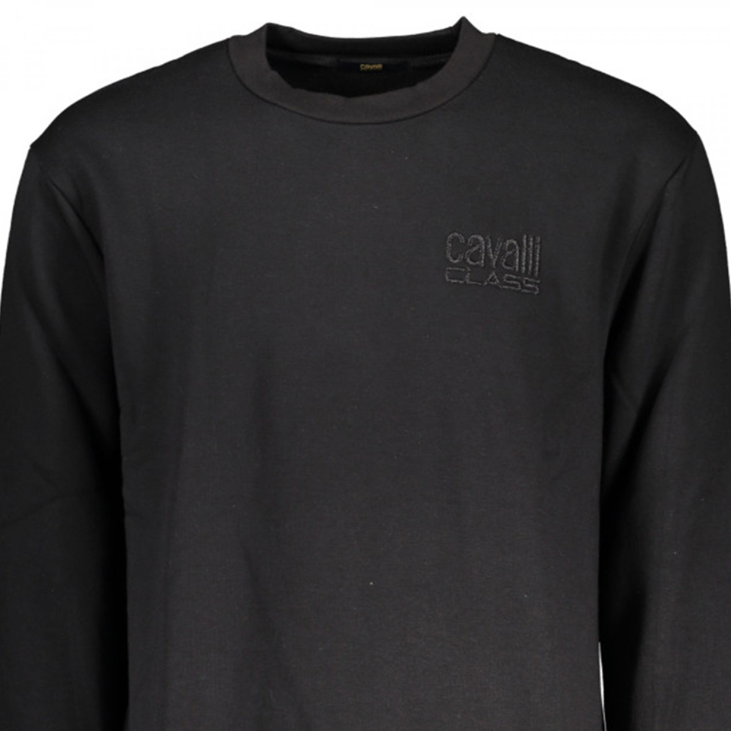 CAVALLI CLASS Ανδρική Μακρυμάνικη Μπλούζα Φούτερ Κανονική Εφαρμογή  QXT66ACF062_NE05051 Black 