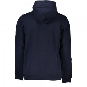 TOMMY HILFIGER Ανδρική Μακρυμάνικη Μπλούζα Φούτερ με κουκούλα Κανονική Εφαρμογή DM0DM18409_BLC1G Navy