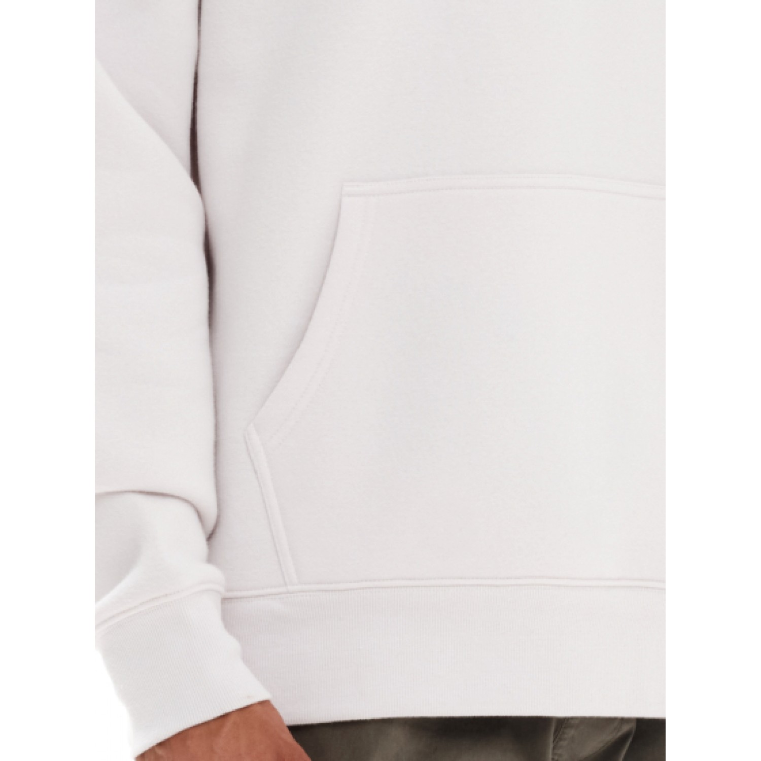 EMERSON Ανδρικό Φούτερ με Κουκούλα 232.EM20.11 Off White Κανονική Εφαρμογή