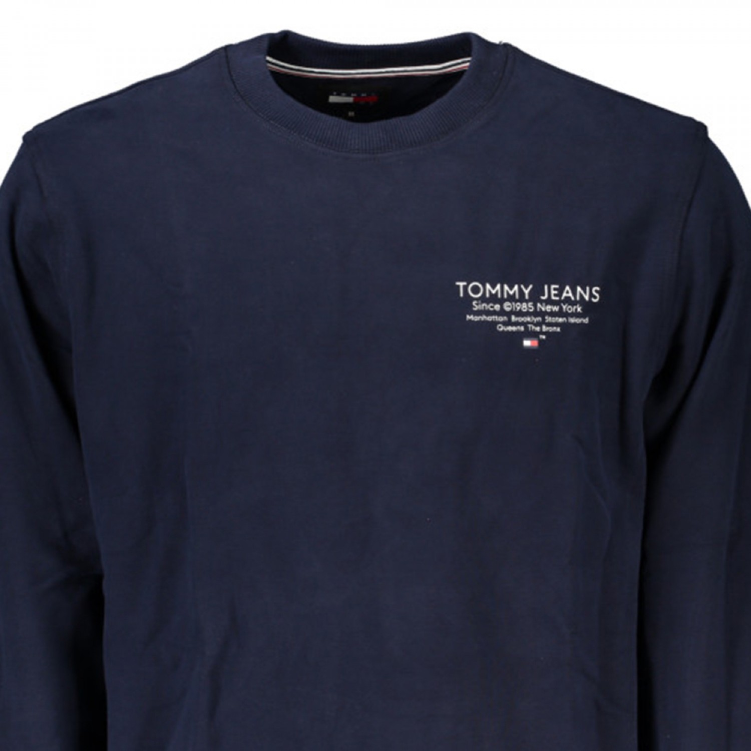 TOMMY HILFIGER Ανδρική Μακρυμάνικη Μπλούζα Φούτερ Κανονική Εφαρμογή  DM0DM18404_BLC1G Navy