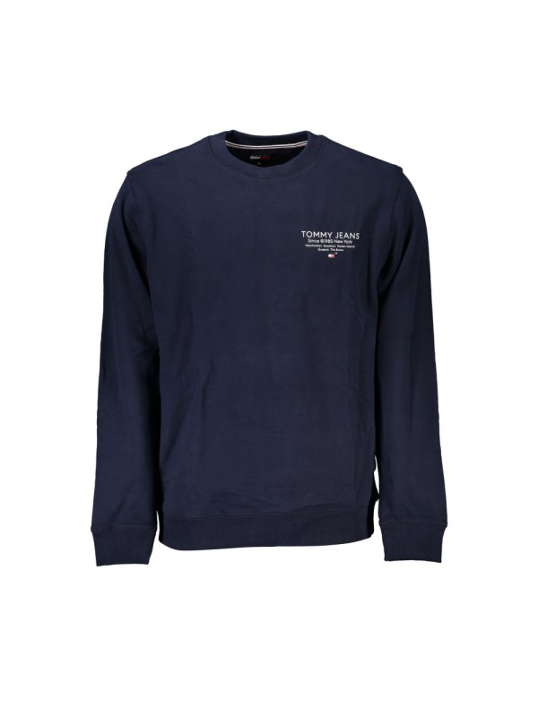 TOMMY HILFIGER Ανδρική Μακρυμάνικη Μπλούζα Φούτερ Κανονική Εφαρμογή  DM0DM18404_BLC1G Navy