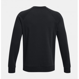 Under Armour Ανδρικό Φούτερ με Στρόγγυλη Λαιμόκοψη 1379755 Black