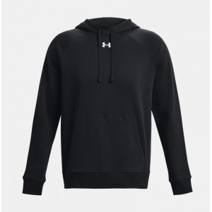Under Armour Ανδρικό Φούτερ με Κουκούλα 1379757 Black