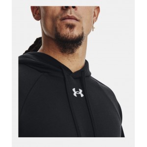 Under Armour Ανδρικό Φούτερ με Κουκούλα 1379757 Black