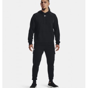 Under Armour Ανδρικό Φούτερ με Κουκούλα 1379757 Black